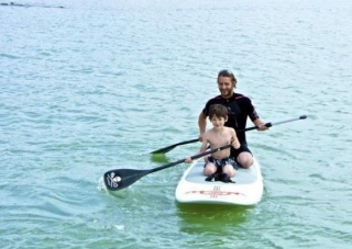  Sesión de paddle board cerca de La Rochelle 
